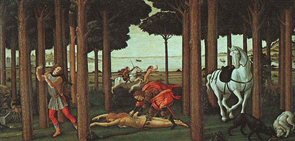 Sandro Botticelli The Story of Nastagio degli Onesti